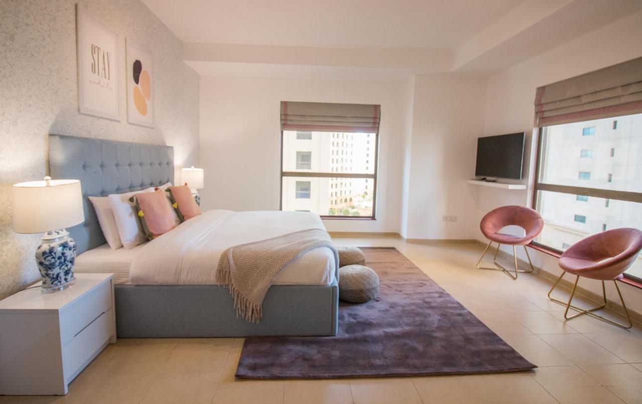 Premium 3Br! Partial Sea-View - Amwaj Appartement Dubai Buitenkant foto