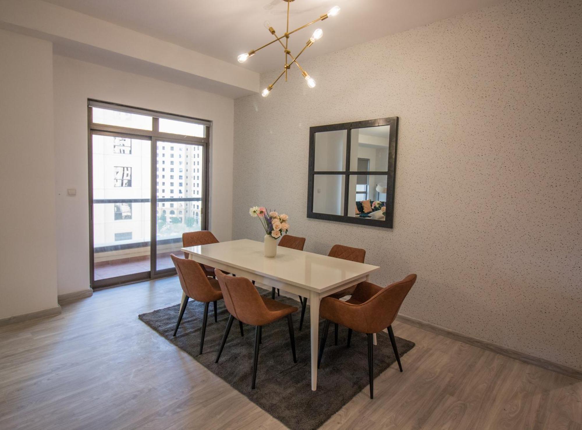 Premium 3Br! Partial Sea-View - Amwaj Appartement Dubai Buitenkant foto