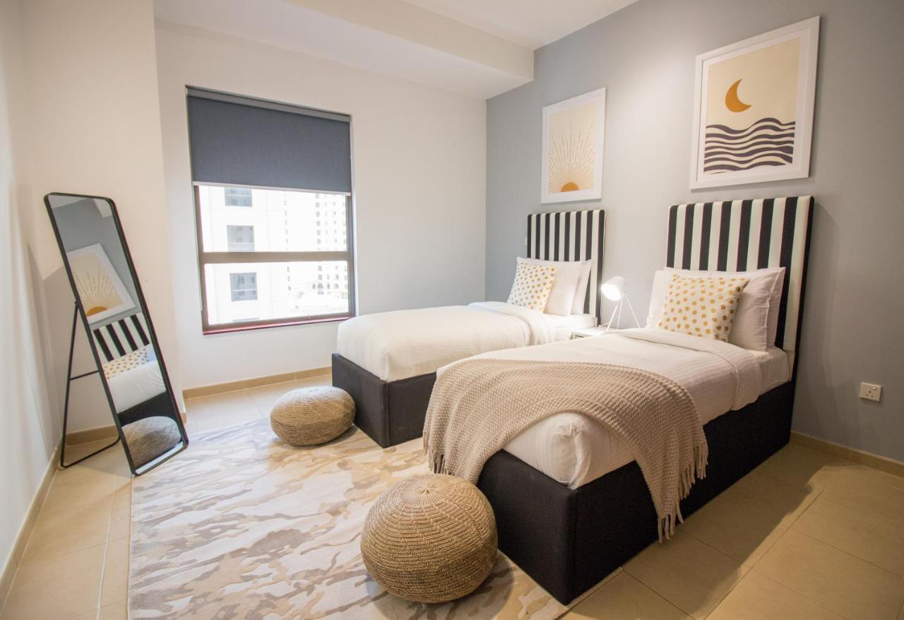 Premium 3Br! Partial Sea-View - Amwaj Appartement Dubai Buitenkant foto