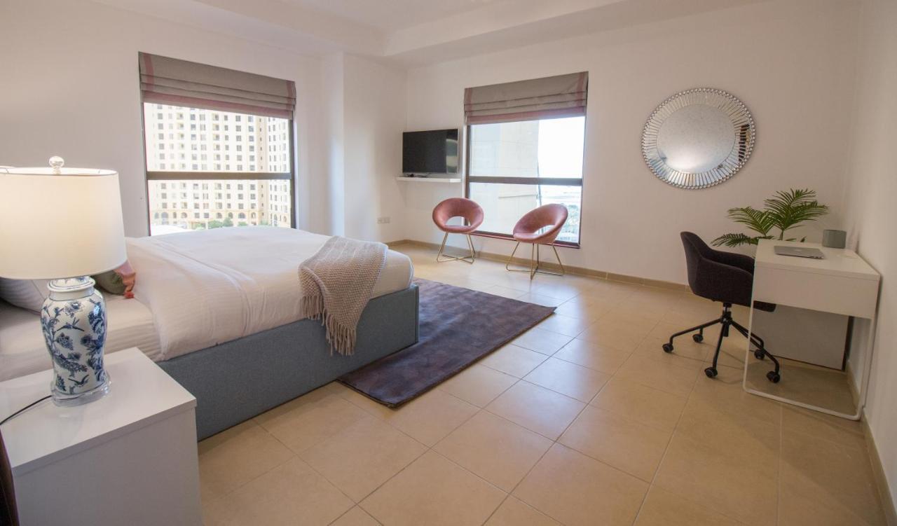 Premium 3Br! Partial Sea-View - Amwaj Appartement Dubai Buitenkant foto