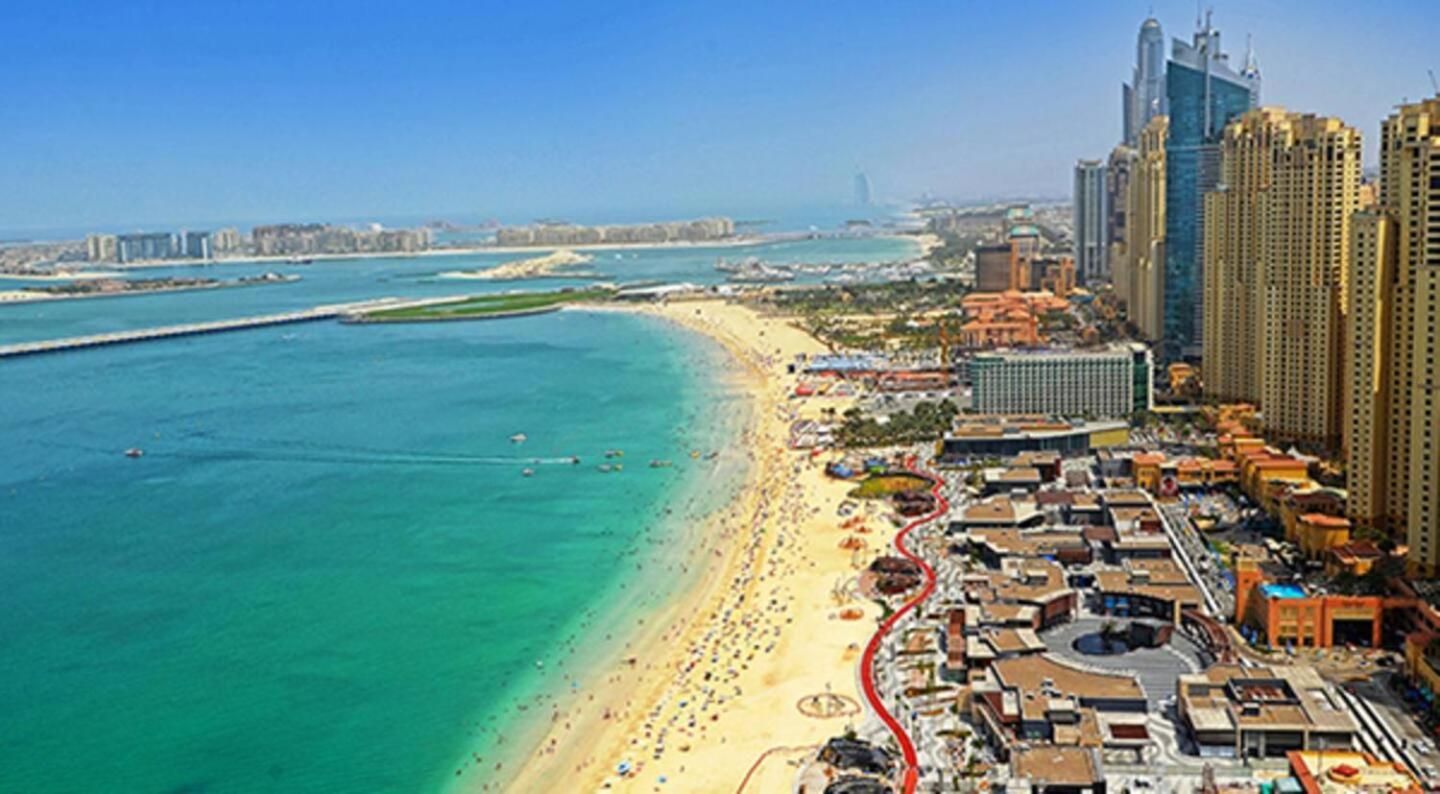 Premium 3Br! Partial Sea-View - Amwaj Appartement Dubai Buitenkant foto