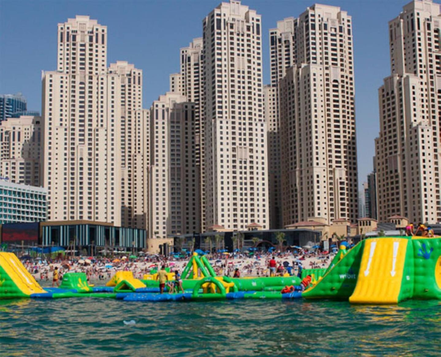 Premium 3Br! Partial Sea-View - Amwaj Appartement Dubai Buitenkant foto